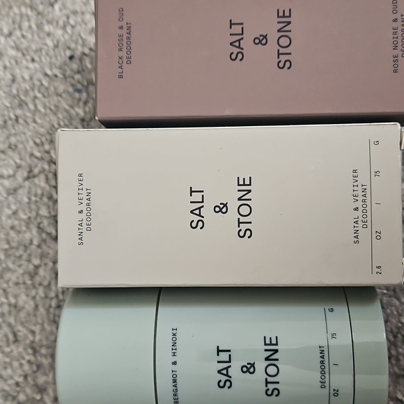Salt and Stone aluminum free deodorant, 3 Bergamot, Santal and Black Rose & Oud - Picture 3 of 3